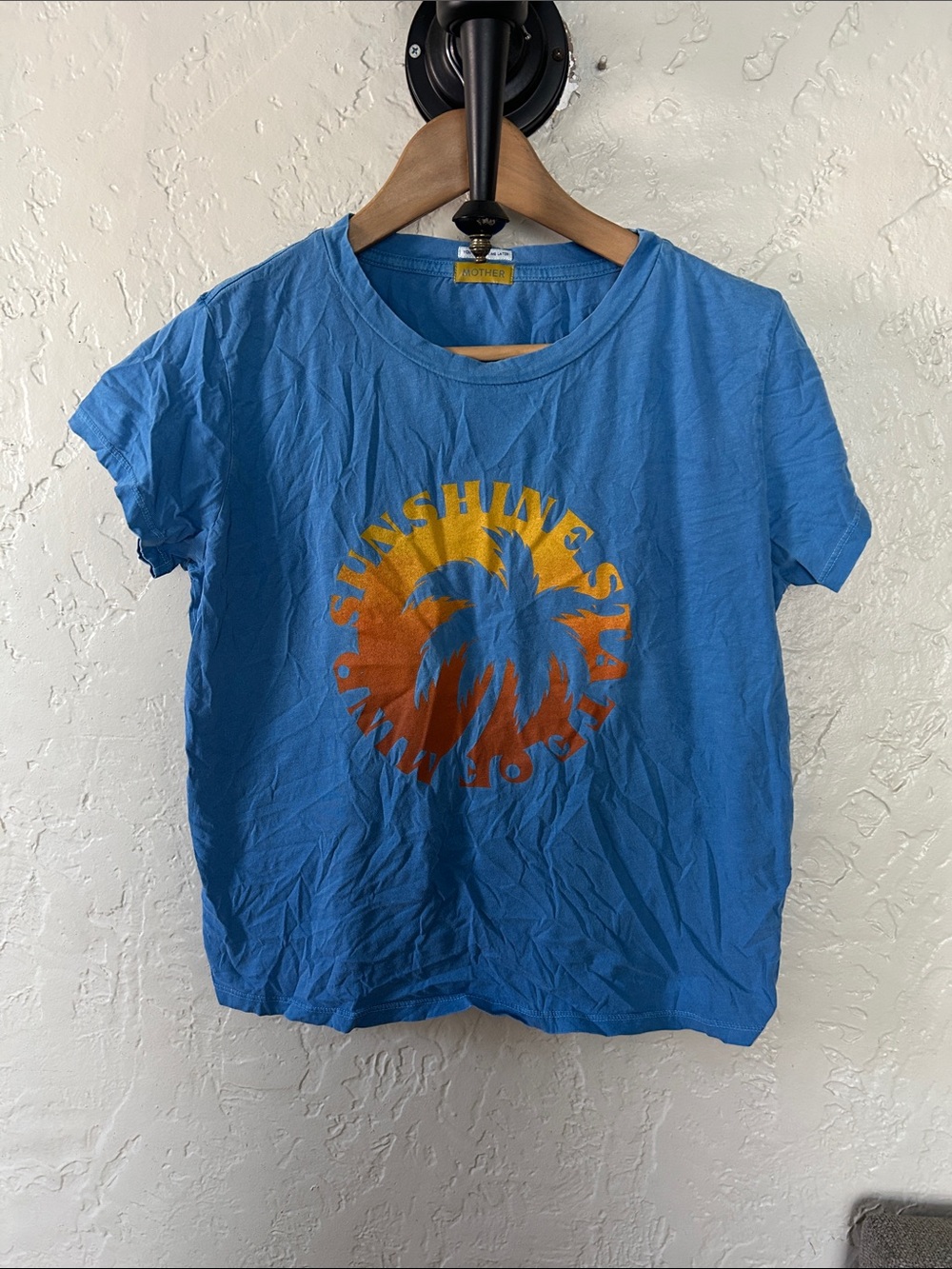 MOTHER Boxy Goodie Goodie Tee - Sunshine State of Mind